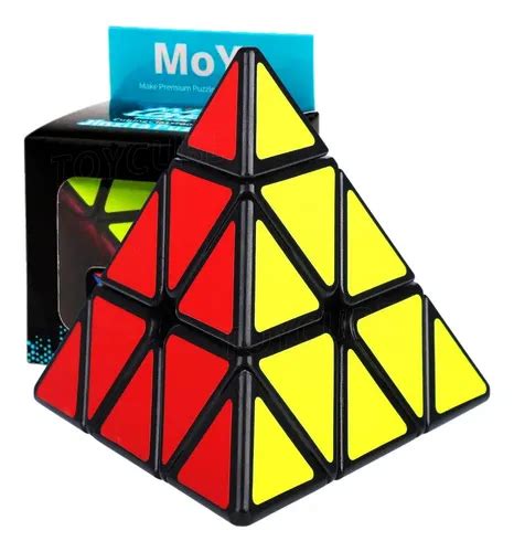 Cubo Mágico De Pirâmide - Cubo Magico Piramide 3x3x3 Profissional Blackdert | Parcelamento sem juros