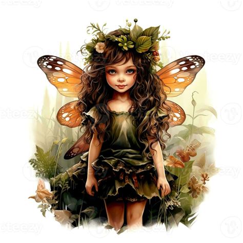 Watercolor Magical Fairies. Fantasy Clipart. AI Generated. 34231305 ...