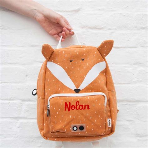 Sac à dos maternelle personnalisé Mr Fox