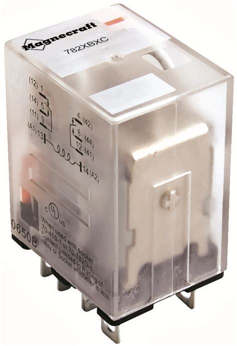 Xbxm L D Schneider Electric Legacy Relay Power Relay Dpdt Vdc