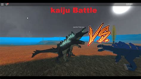 Roblox Dinosaur Simulator Kaiju Spino Vs Kaiu Bary Youtube