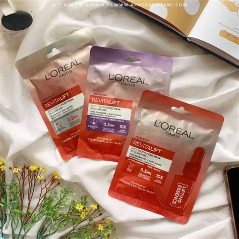 Review L Oreal Paris Revitalift Pro Youth Face Mask Blog By Tami Oktari