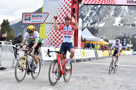 Ciccone Gana La Segunda Etapa De La Volta A Catalunya Roglic Sigue