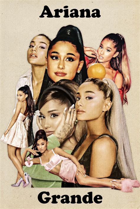 Ariana Grande Collage Wallpapers Wallpaper Cave