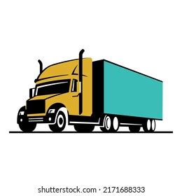 Delivery Truck Logo Design Template Transportation Stock Vector (Royalty Free) 2171688333 ...