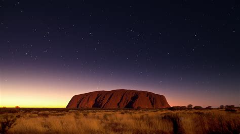 Nature Landscape Uluru Australia Rock Desert Ayers Rock Wallpaper