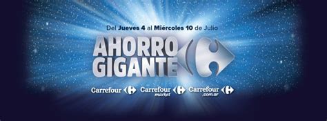 Cat Logo Carrefour Ahorro Gigante Del Al De Julio