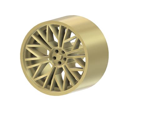 RBN WHEELS MBW 1 64 RIMS FOR HOT WHEELS OR MATCHBOX STL File For Cults