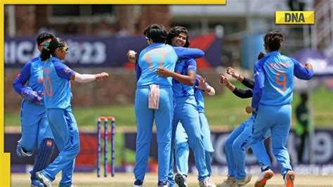 U 19 Womens T20 World Cup 2023 India Create History Beat England To