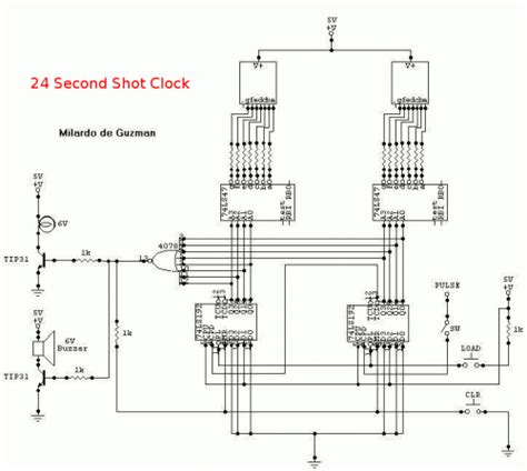 Hour Timer Circuit Diagram