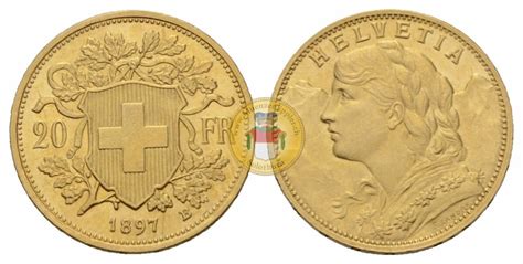 Schweiz 20 Franken 1897 B Vreneli 495 30 CHF