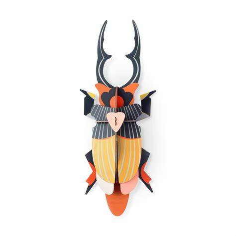 3D DIY Decorative Beetles - Giant Stag Beetle – MoMA Design Store