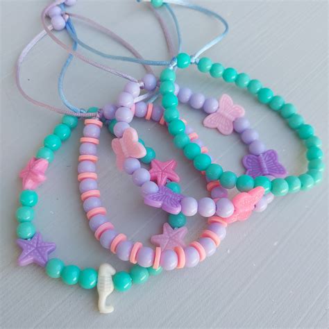 Pulseiras Infantil e Adulto Miçangas Ajustável Elo7