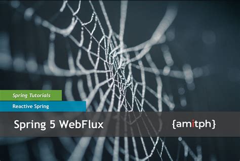 How To Create A Spring Webflux Application Amitph