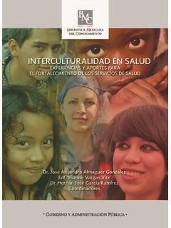 INTERCULTURALIDAD EN SALUD Gob Interculturalidad En Salud Gob Pdf