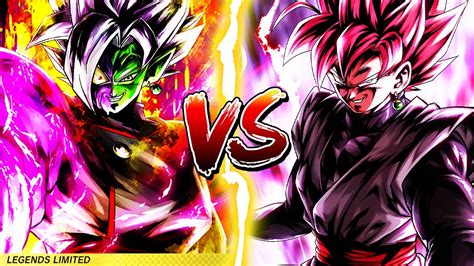 Zenkai Red Ssj Ros Goku Black Vs Lf Corrupted Fusion Zamasu Dragon