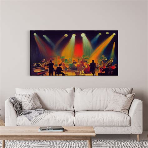 Jazz Singer Band Art Music Canvas or Poster Print Framed Large - Etsy