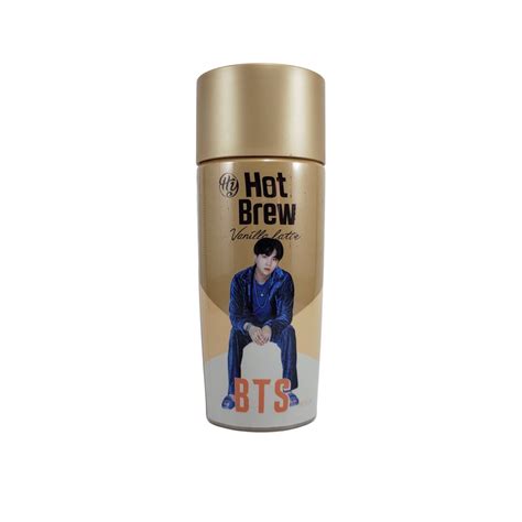 Café BTS Hot Brew Vanilla Latte SUGA 270ml Bonsai Mercearia