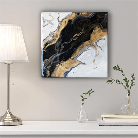 Картина Geode, коллекция Срез камня 30x30 см - ALX Studio