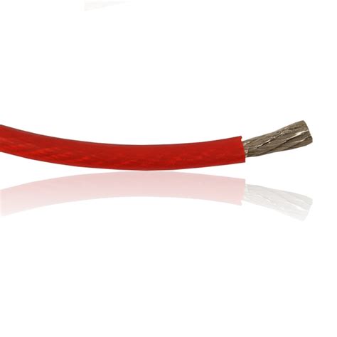 30 Meter 4ga Red Power Cable Roll Stinger Australia Off Road