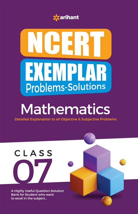 Arihant Ncert Exemplar Problems Solutions Mathematics Class 7th Booksfy