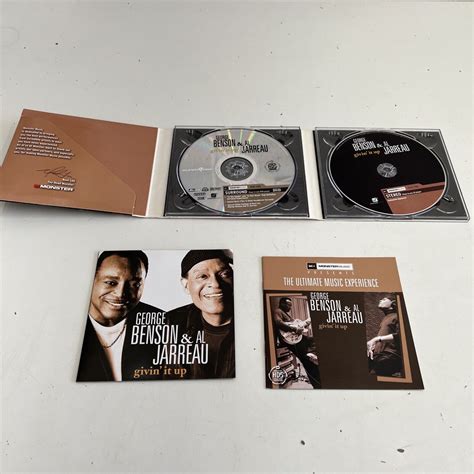 George Benson Al Jarreau Givin It Up DVD Audio CD Rare OOP No