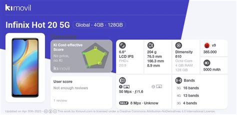 Infinix Hot G Precio características y donde comprar