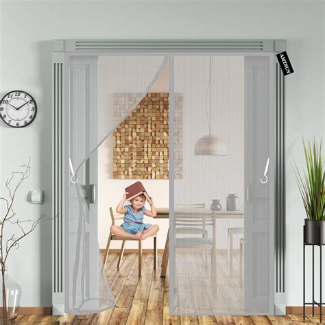 Moustiquaire Porte Fenetre Magnetique 130 X 210 Cm Rideau De Porte