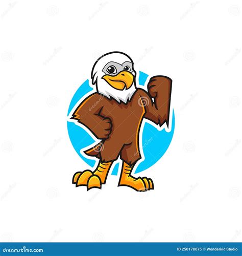 Eagle Mascot Design For Your Projects Stock Vector Illustration Of