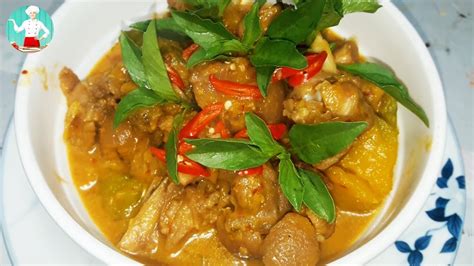 Housewife Food 56 សម្លខ្ទិះជើងជ្រូក ម្ហូបខ្មែរ Cambodian Food