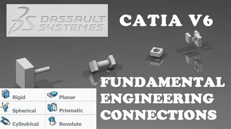 Catia V6 3d Experience Fundemantal Engineering Connections Youtube