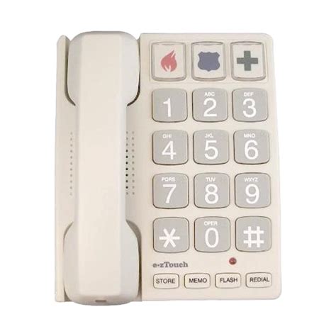 Big Button EZ Touch Phone Cortelco ITT-2400