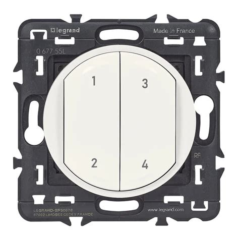 Legrand Batteryless 4 Scenes Switch Green Power ZLGP15 Zigbee compatibility