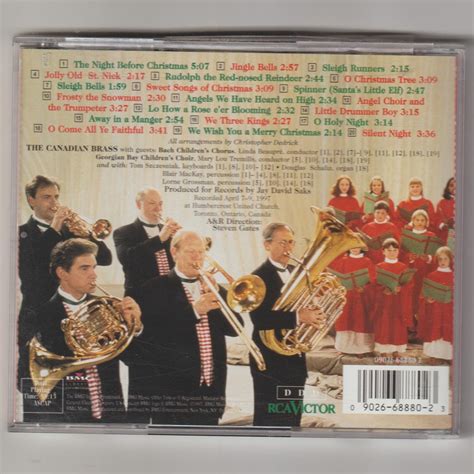 The Canadian Brass A Christmas Experiment Cd C 1997 Etsy