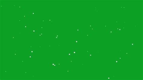 Particles Animation 10 Minutes Loop Green Screen Youtube