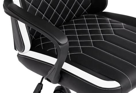 Gaming chair LERBJERG black/white | JYSK