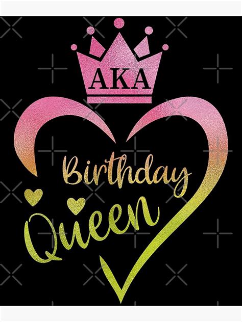 Aka Birthday Queen Happy Birthday Soror 1908 Aka Paraphernalia Alpha Kappa Sorority Pink And