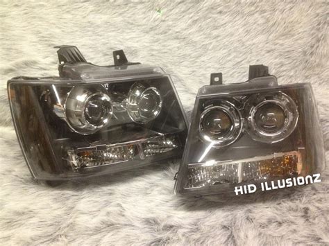 Hid Illusionz Chevrolet Tahoe Morimoto Mini H Gatling Gun Quad Setup