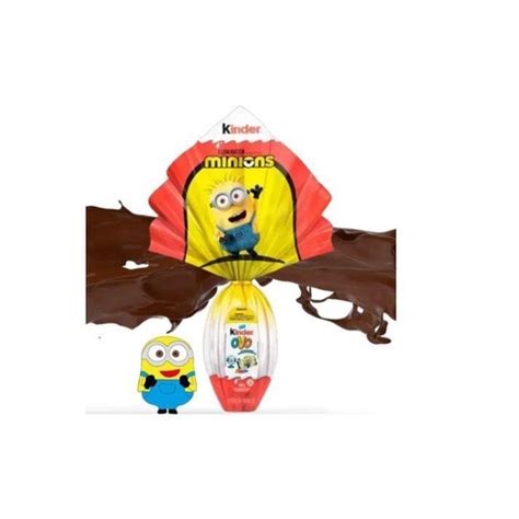 Ovo De P Scoa Kinder Ovo Minions G Lan Amento Em Promo O Na