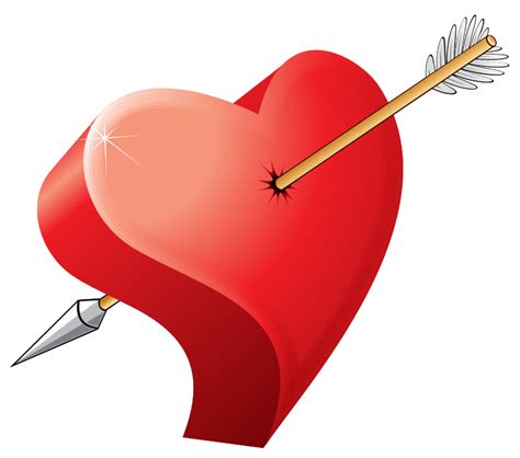 Free Heart arrow 1186908 PNG with Transparent Background