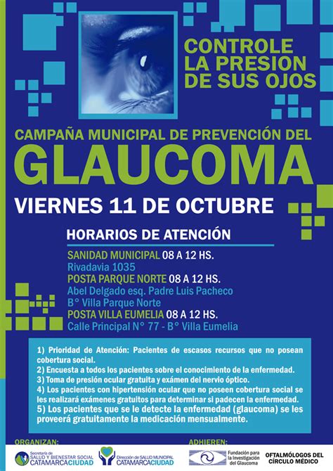 Tercera Campaña De Prevención De Glaucoma En La Capital Catamarca Actual