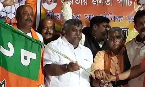 Trinamool Congress Mla Jitendra Tiwari Quits Party Joins Bjp