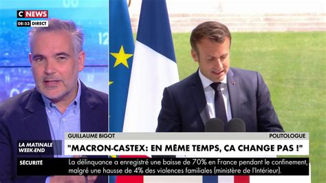 L édito de Guillaume Bigot Macron Castex en même temps ça change