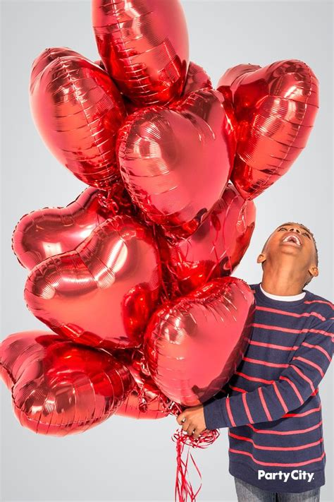 From Cute To Romantic Balloons Make It Clear That Love Is In The Air Valentines Balloons