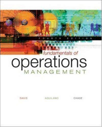 Fundamentals Of Operations Management