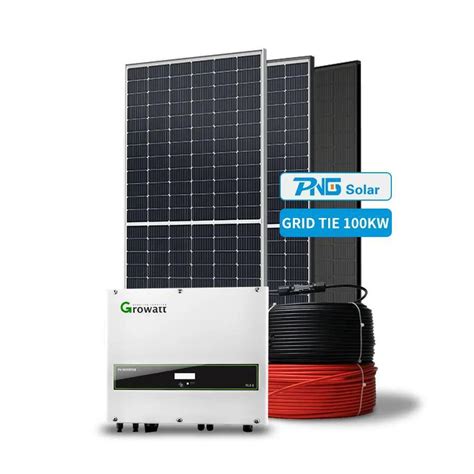 2023 New Solar System 50kw 100kw Hybrid Solar System Solar Energy