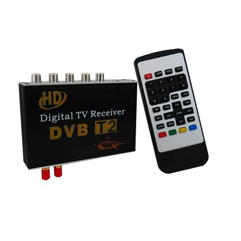 HD DVB T2 Double Tuner Digital TV Receiver Box Comply With DVB T2 H 264