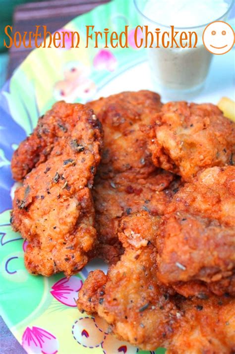 Paula Deen's Southern Fried Chicken Recipe / Hot Fried Chicken Recipe ...