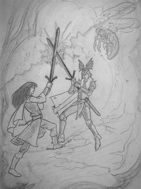 Duel Of The Black Swords By Sketchytony700 On Deviantart