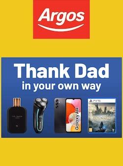 Argos Catalogue Father's Day Sale 2023 | New Argos Catalogue